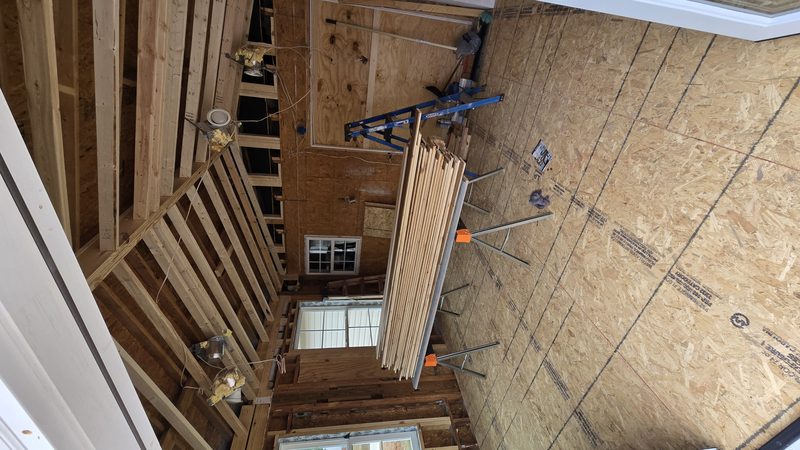 Room addition before