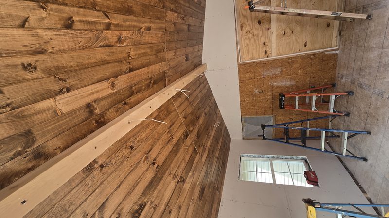 Tongue and groove ceiling