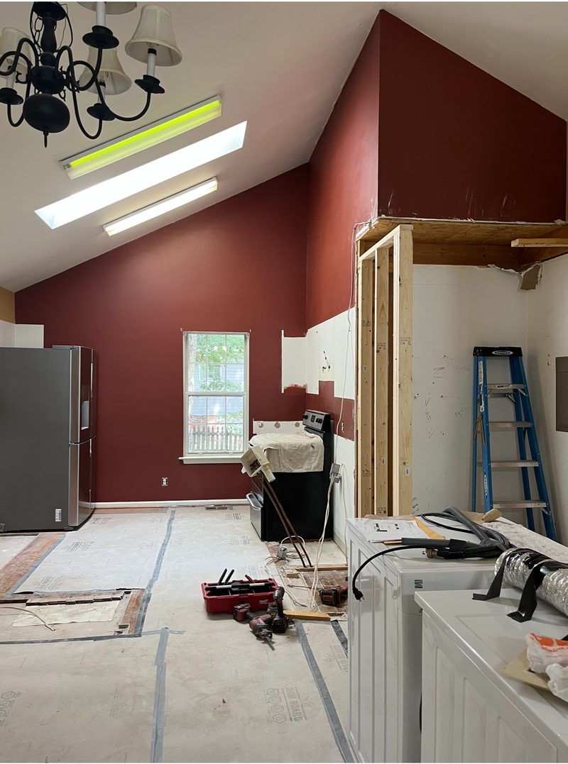 Kitchen before remodel